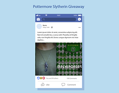 Pottermore Slytherin - SOCIAL Giveaway