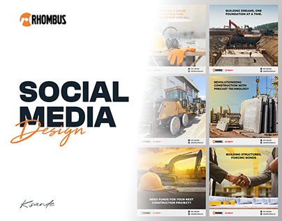 Social Media Design (Rhombus Construction)