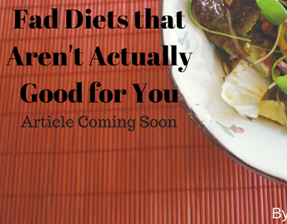 Fad Diets that Aren't Actually Good for You--Preview