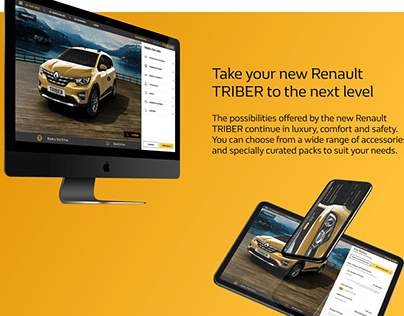 Renault Triber UI UX