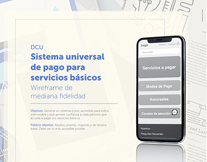 Project thumbnail - DCU - Sistema universal de pago para servicios básicos