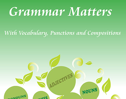 English Grammar Matters Book Cover Concept Design