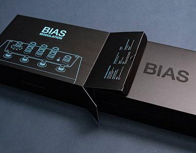 BIAS MODULATION PRO Pedal Packaging Design