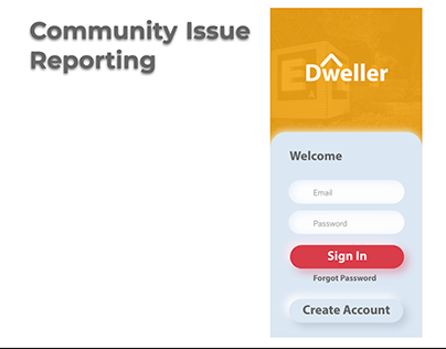 UX/UI Community Reporting Design