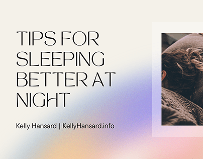 Tips for Sleeping Better at Night