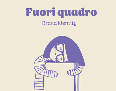 case study - brand identity "fuori quadro"