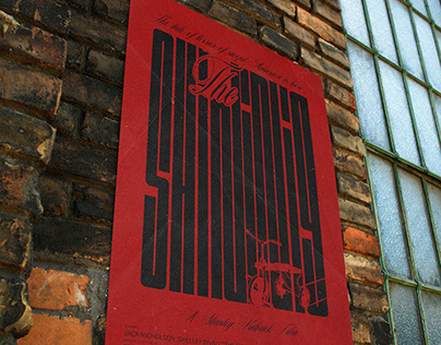 Film Poster V.2 The Shining - Stanley Kubrick