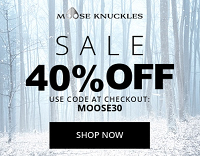 [Concept]Moose Knuckles Display Ads