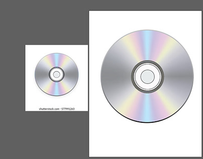 Compact Disk Illustration