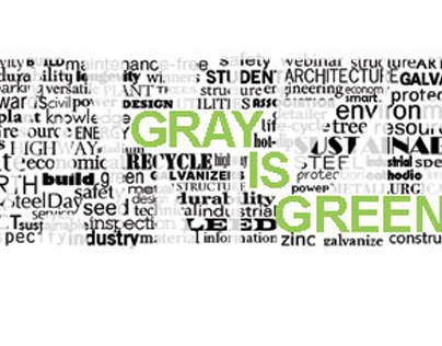 Gray is Green Direct Mail Piece