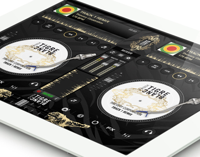 Tigre Blanc Branded DJ Mixer App