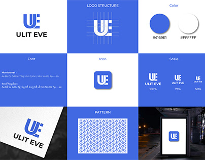 One Page Brand Guideline For "ULIT EVE"
