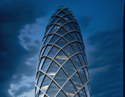 Project thumbnail - The Gherkin Tower AI render.!