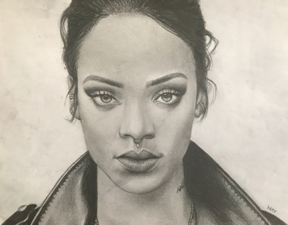 Rihanna portrait
