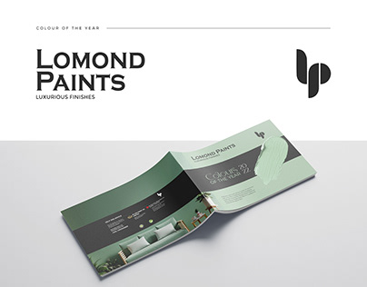Project thumbnail - LOMOND PAINTS Color Of The Year Booklet