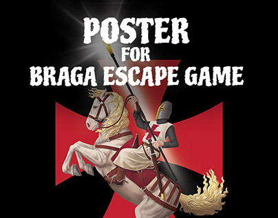 Project thumbnail - Poster for Braga Escape Game