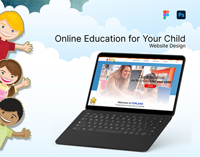 Kids Website for Online Education