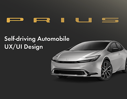 Automobile UX/UI - Prius