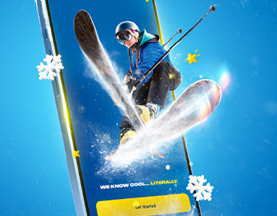 Ski Dubai App Campaign
