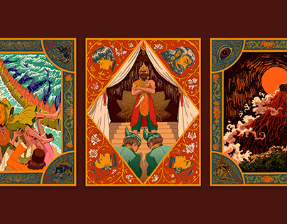 The Legend of Bukit Merah: A Mythological Triptych