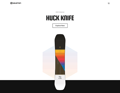 Huck Knife Landing Page