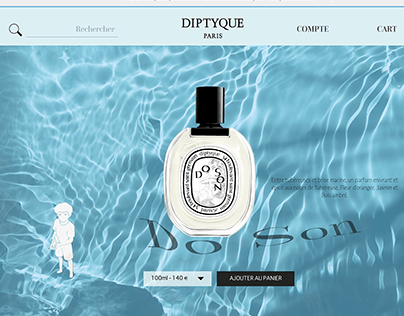 Perfume Brand - Website