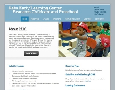 Reba Early Learning Center 2012