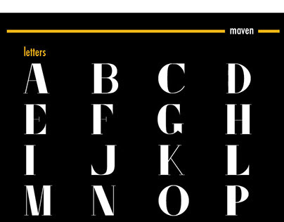 Maven Typeface