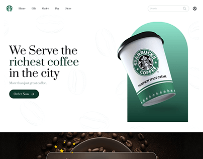 Starbucks Website Redesign