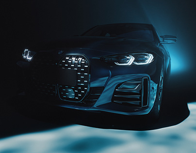 BMW iX - Headlight - full CGI
