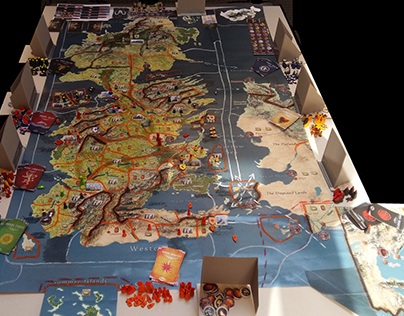 Board Game of Thrones for 9 players, for private use