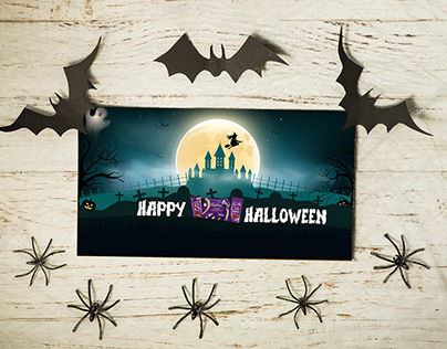 Halloween Banner || cadbury halloween banner