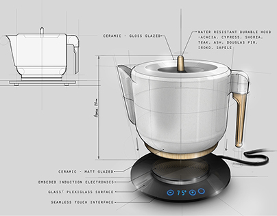 Rooibos Induction Kettle