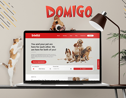 Dog Care Services - Landing Page