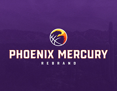 Phoenix Mercury Rebrand - Capstone Project