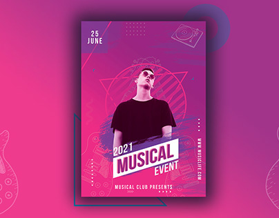 Musical Concert Flyer Design