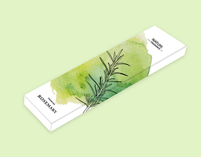 Incense box packaging design