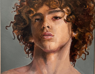 Oil Portrait "Amon"