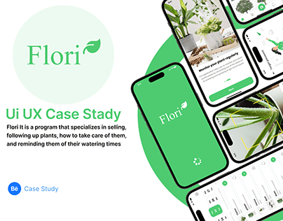 Plant Shop Mobile App Ui UX Case Stady