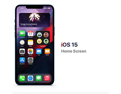 iOS 15 - Home Screen Concept