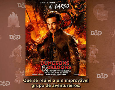 Edição de Vídeo- Análise "Dungeons and Dragons"