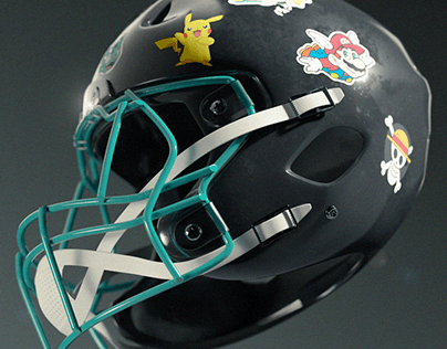 Nerd FootBall Helmet 3D