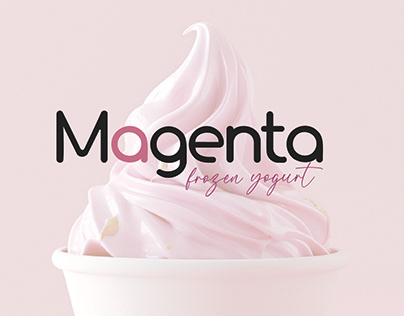 Magenta Frozen Yogurt
