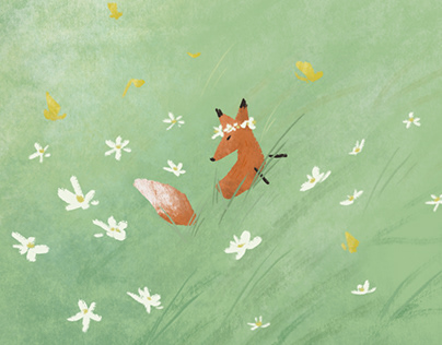 Project thumbnail - Illustration Picture Book / The Third Fox Tale