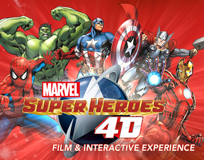 Marvel Super Heroes 4-D Experience  3D Animtion
