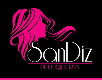 Logotipo para Peluquería (SanDiz).