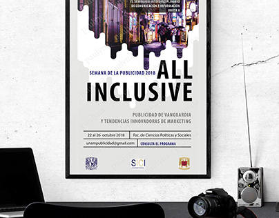 Poster oficial - Semana de la publicidad- UNAM