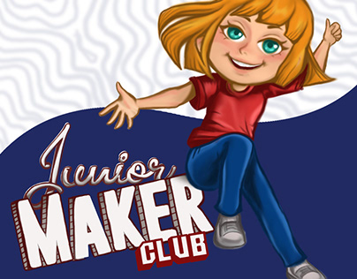Ilustração Junior Maker Club