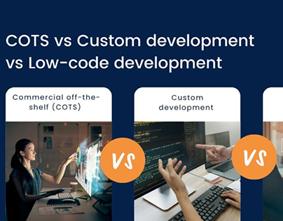 COTS vs Custom vs Low-code development