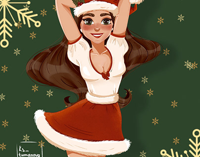 Christmas girl #2